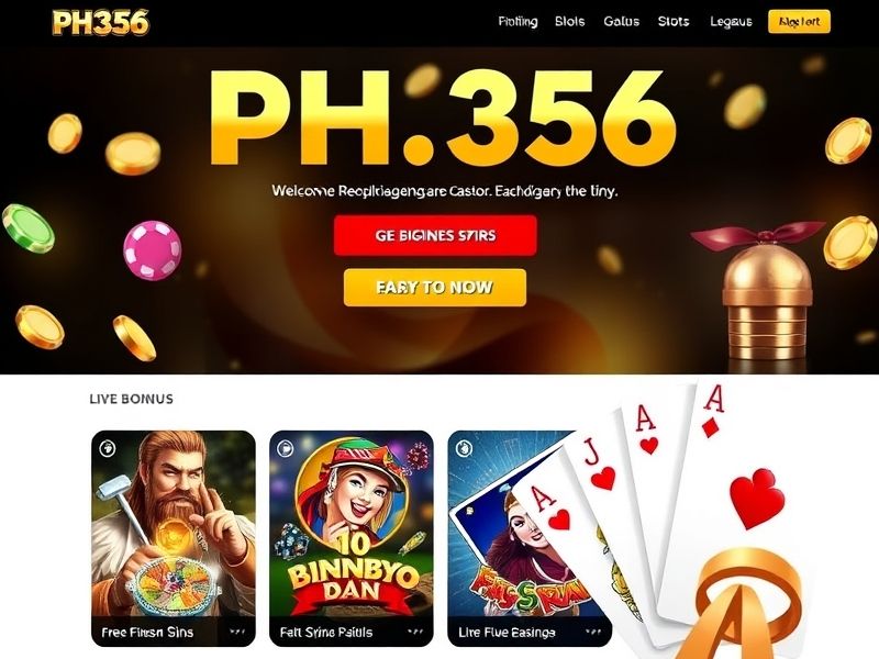 Discover the ultimate gambling experience at ph356.com - your trusted destination for live dealer games, slots, poker, and sports betting. Enjoy top-rated real money gambling, exclusive bonuses, and industry-leading security.